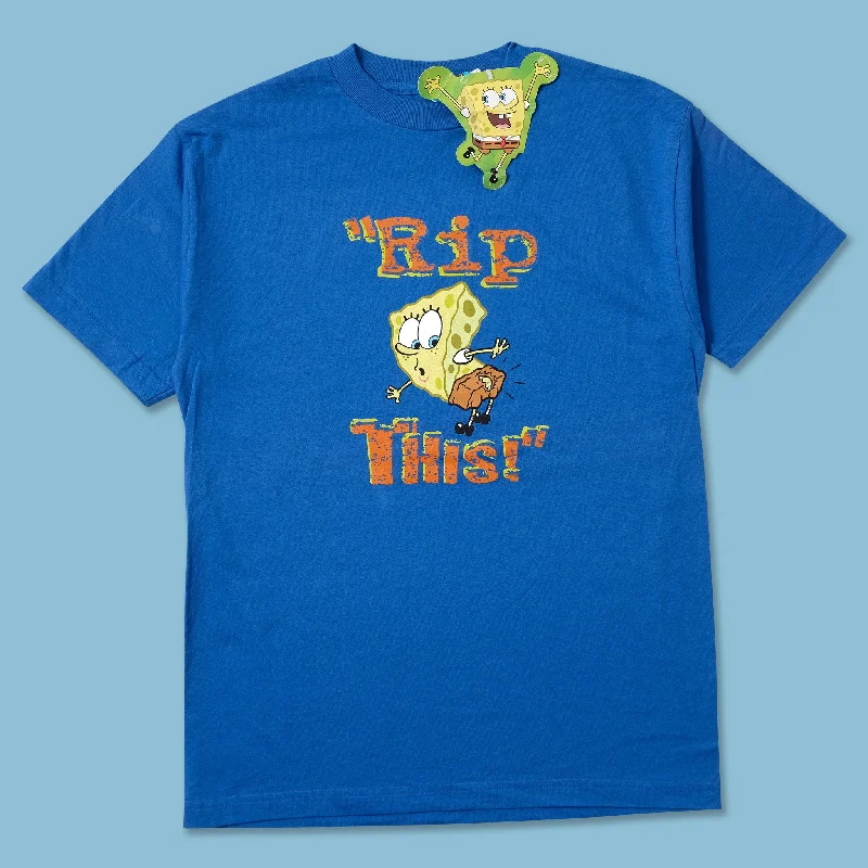 2002 Spongebob Rip This T-Shirt Small