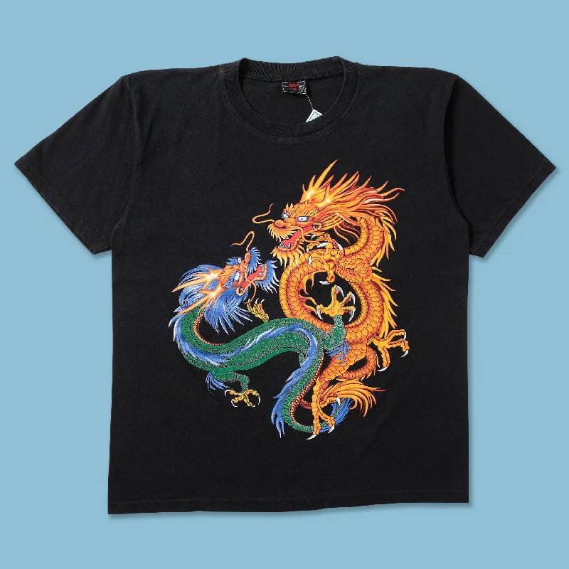 Y2K Dragon T-Shirt Large