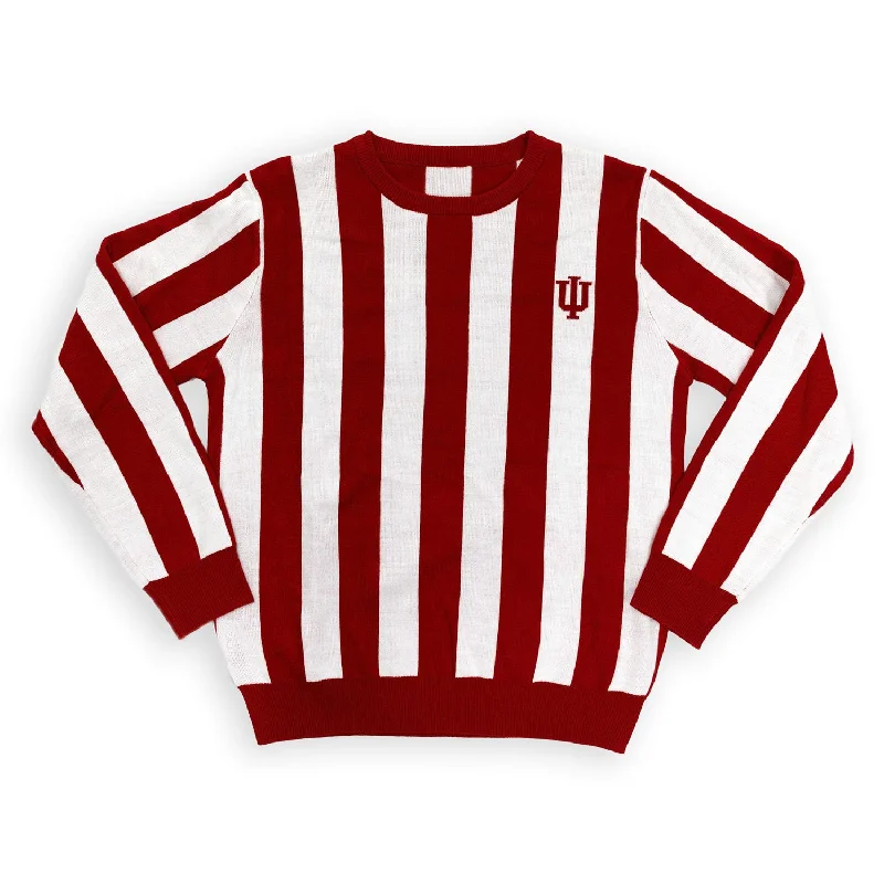 Indiana Hoosiers Candy Stripe Sweater