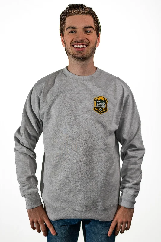 25th Anniversary Crewneck - Gray