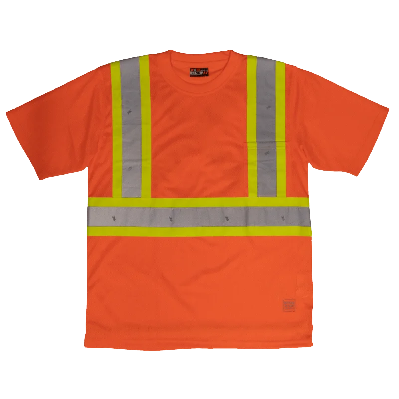 Tough Duck Short Sleeve Pocket Hi-Vis T-Shirt S392