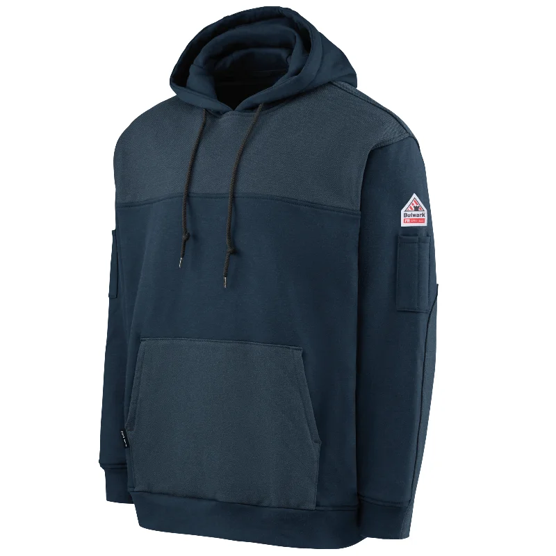 FR Fleece hoodie with Face Covering - Classic Fit