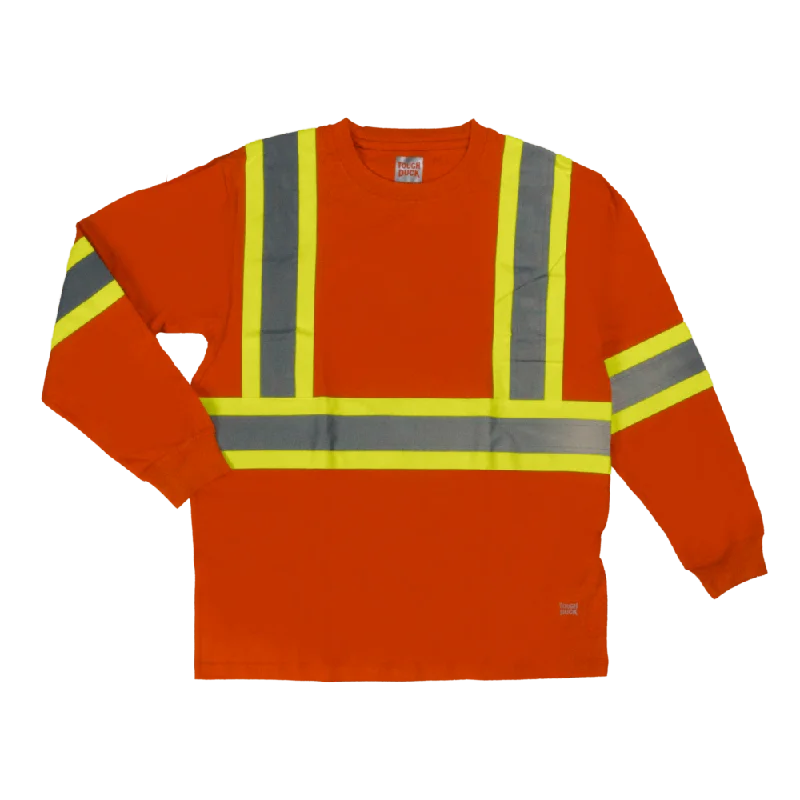 Tough Duck Long Sleeve Hi-Vis T-Shirts - ST21