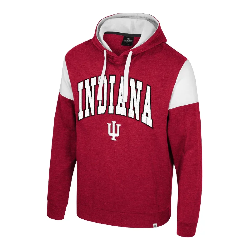 Indiana Hoosiers Byrde French Terry Crimson Sweatshirt