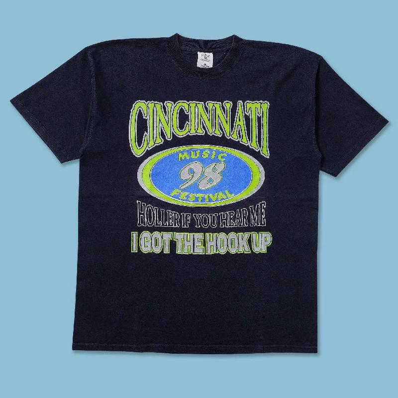 1998 Cincinnati Music Festival T-Shirt XLarge