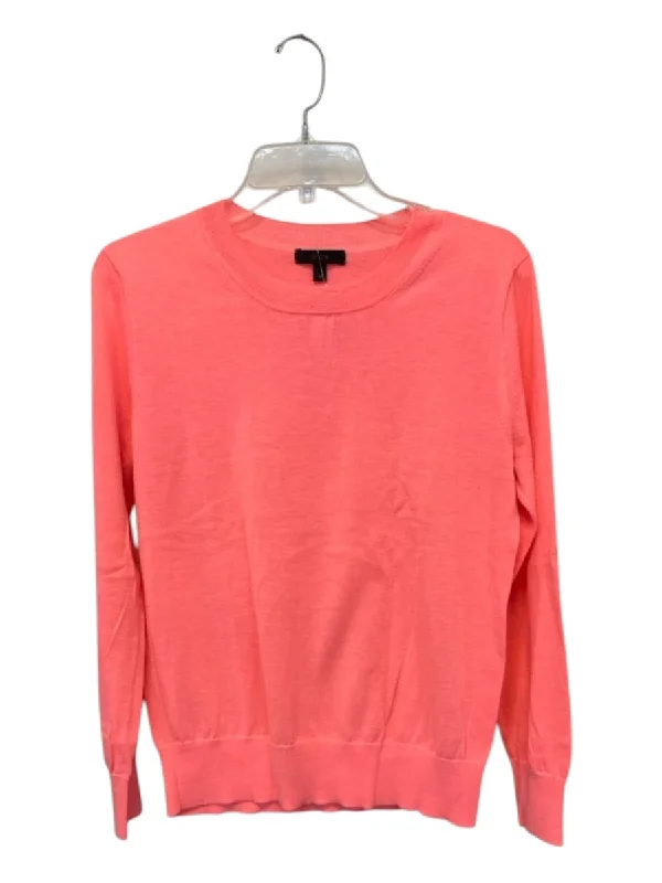 J. Crew Size S Neon Pink Long Sleeve Sweater