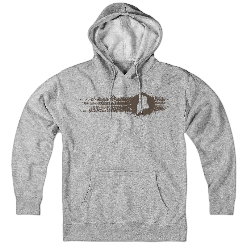 Maine Mud Tracks Hoodie