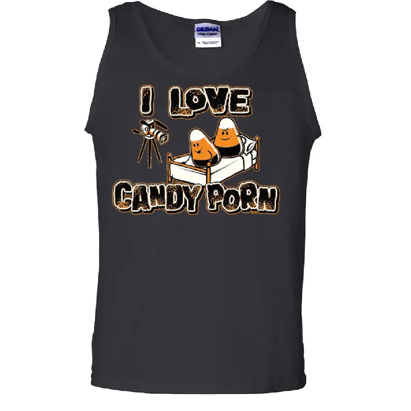 I Love Candy Porn Asst Colors Tank Top