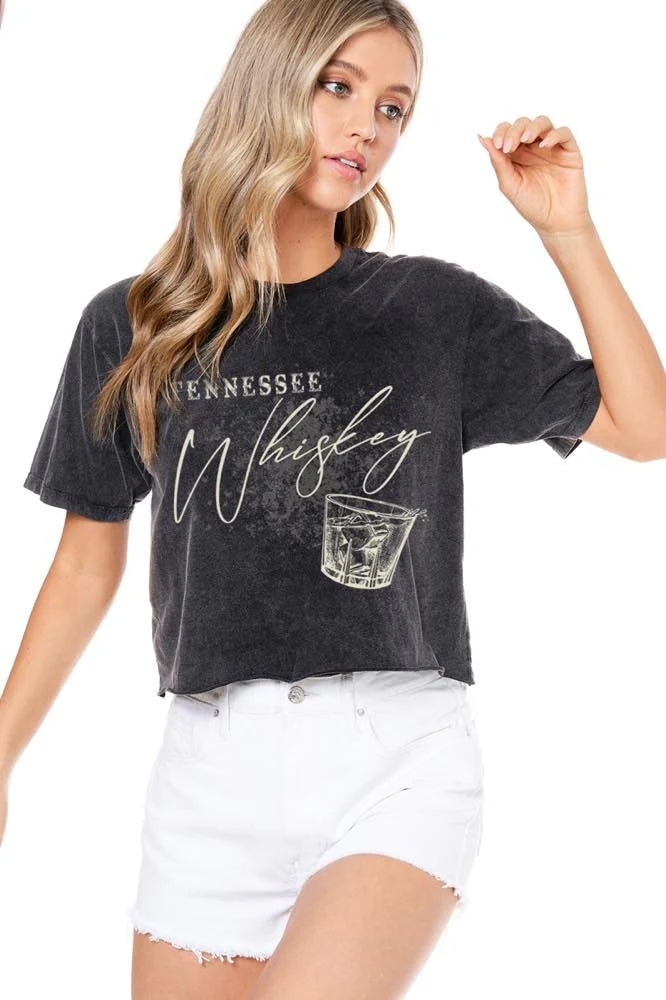 Zutter Tennessee Whiskey Crop Top