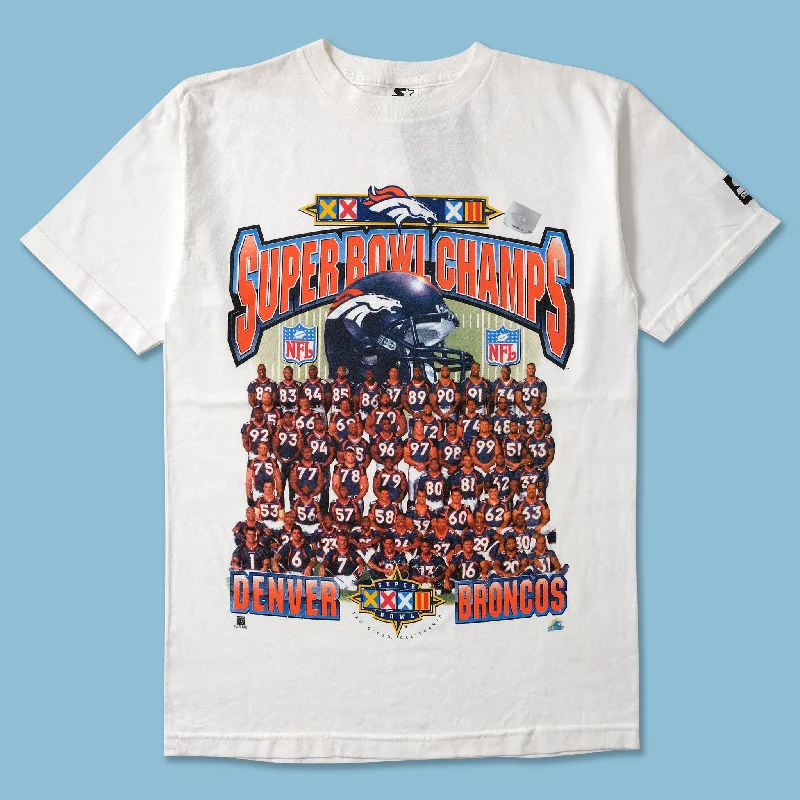 1998 Starter Denver Broncos Super Bowl T-Shirt Small