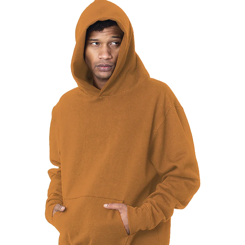 100% Cotton Heavyweight Oversized Hooded Fleece Sweatshirt - Classic Fit