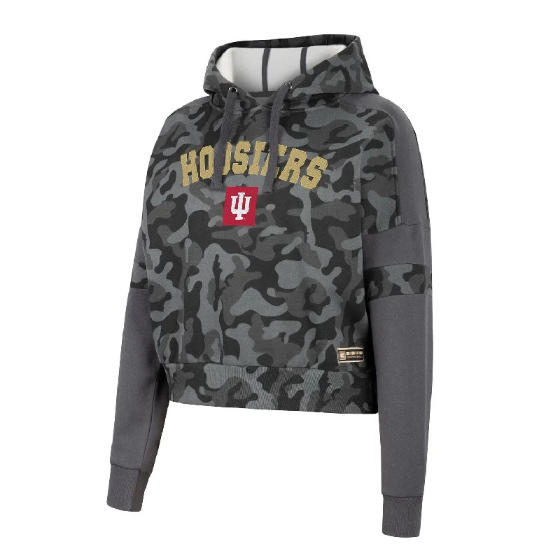 Ladies Indiana Hoosiers Airborne Meet & Greet Hoodie