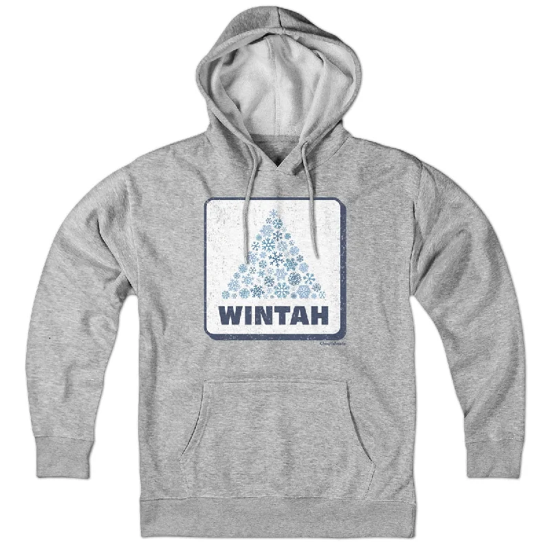 Wintah Snowflake Sign Hoodie