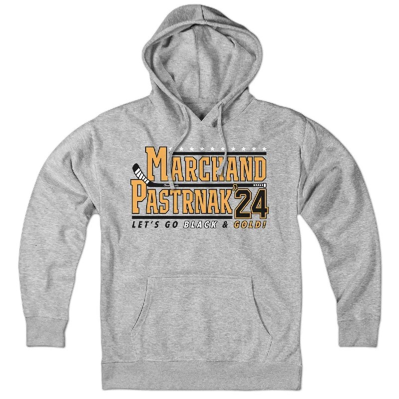 Marchand Pastrnak 2024 Boston Hoodie