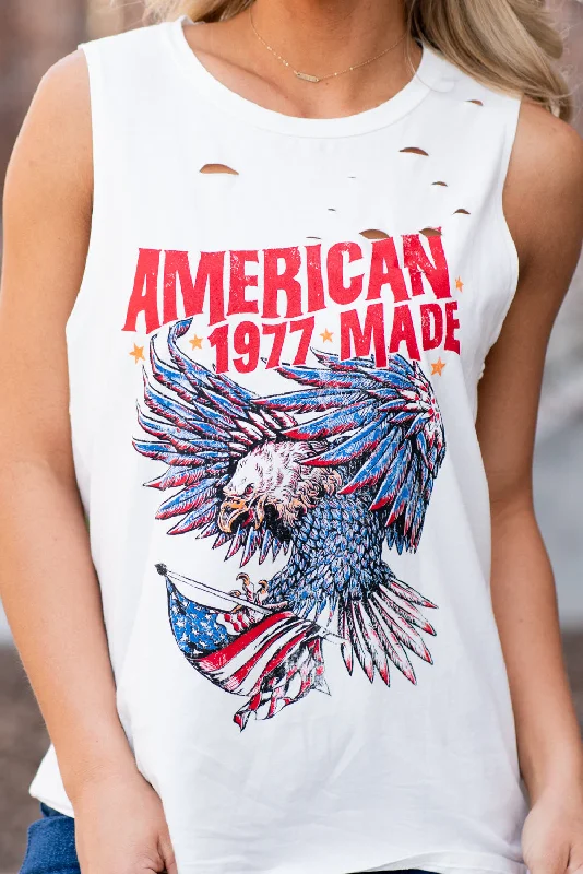 American Made 1977 Sleeveless Graphic Tee