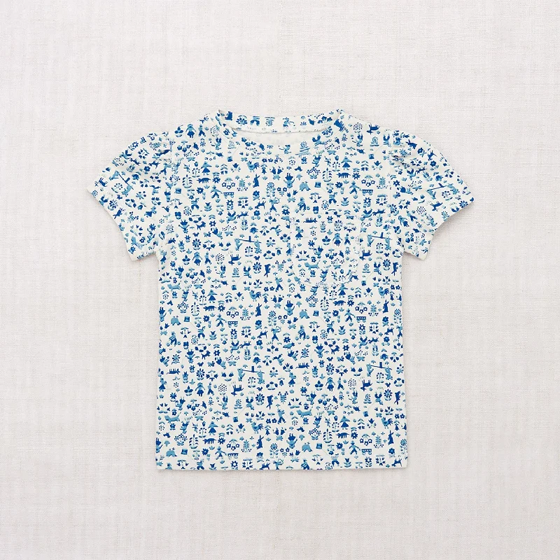 Pima Cotton Ramona Tee - Marzipan Country Walk