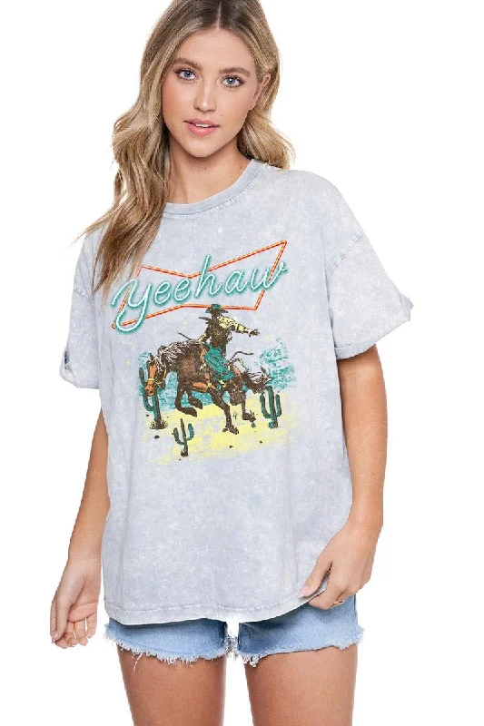 Zutter Neon Yeehaw Graphic Tee