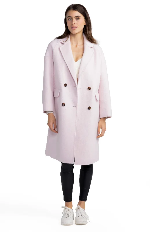 Amnesia Oversized Coat - Pale Pink