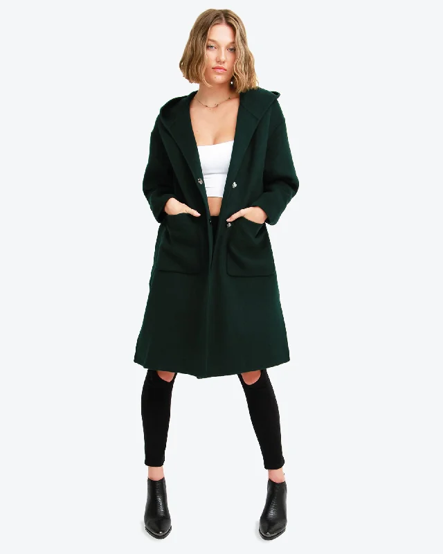 Walk This Way Wool Blend Oversized Coat