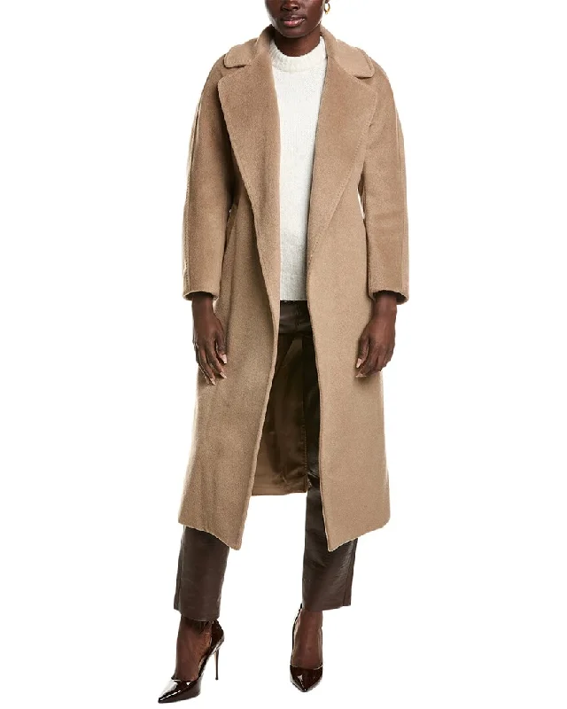 Weekend Max Mara Tempera Wool, Alpaca & Mohair-Blend Coat