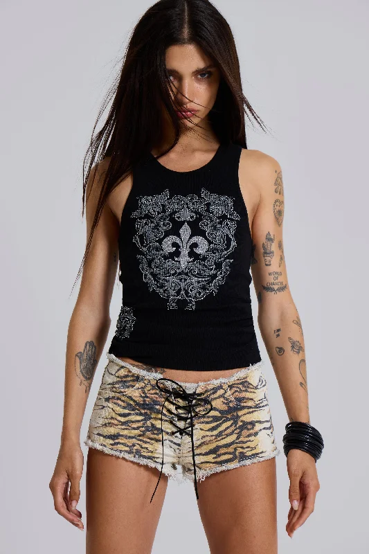 Tiger Denim Hot Pants