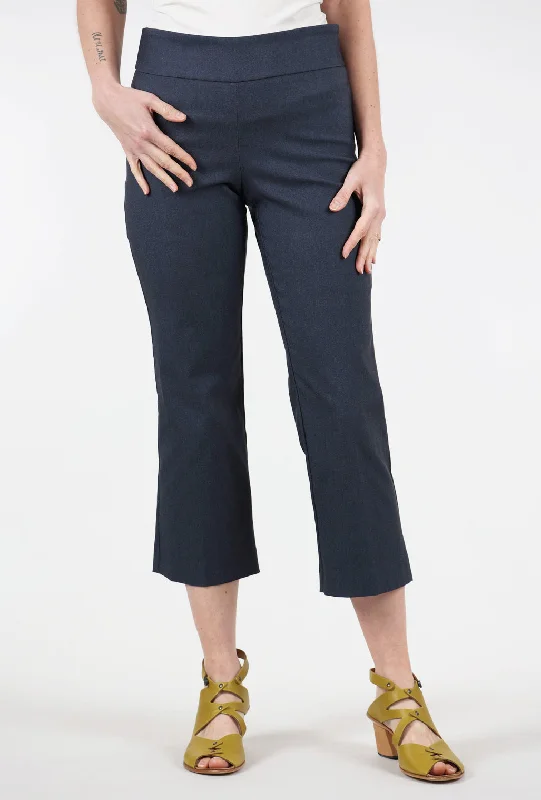 Cropped Flare Pant, Denim