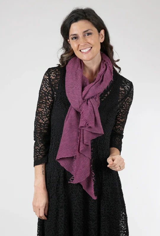 Cashmere Love Scarf, Berry Haze