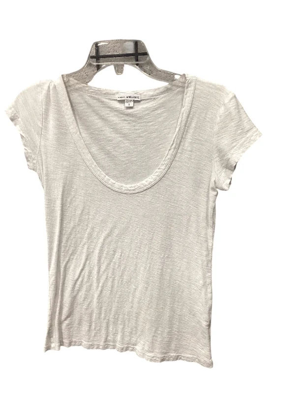 Top Short Sleeve By James Perse In White, Size: Xs