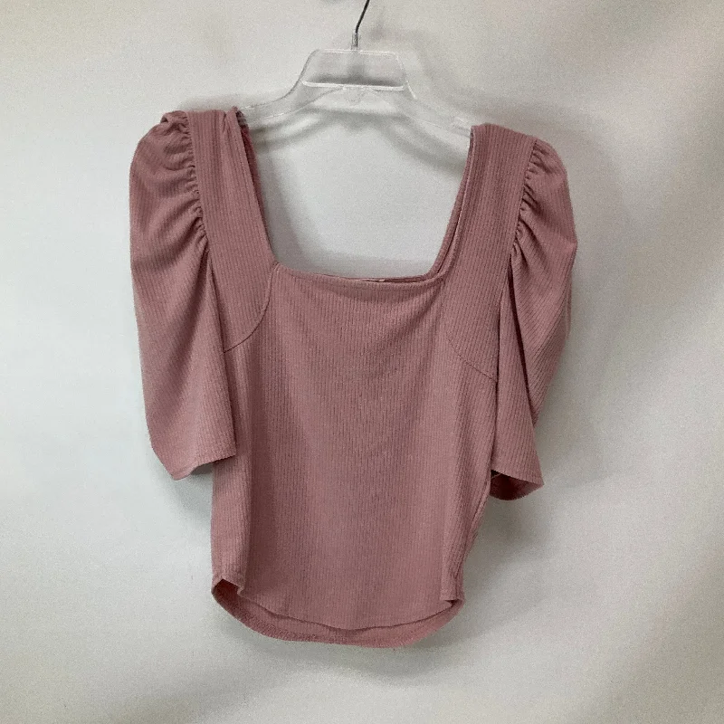 Top Short Sleeve By We The Free In Pink, Size: M