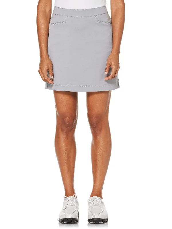 Women's 17" Stretch Woven Golf Skort