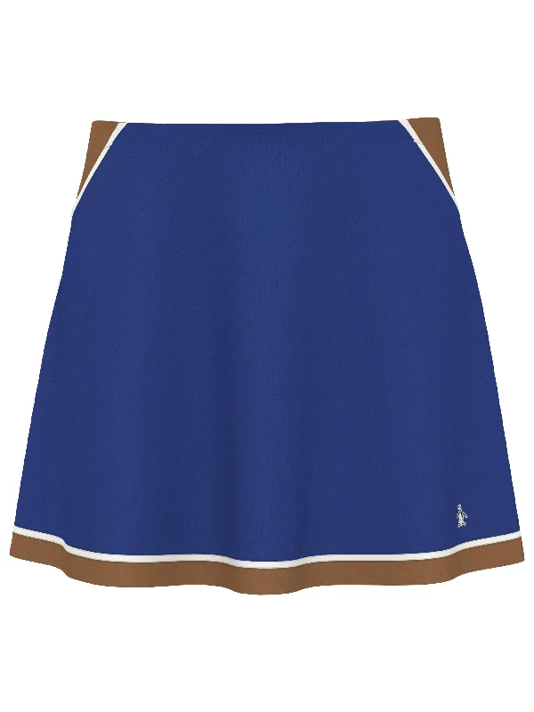 Women's Color Block Flounce Skort