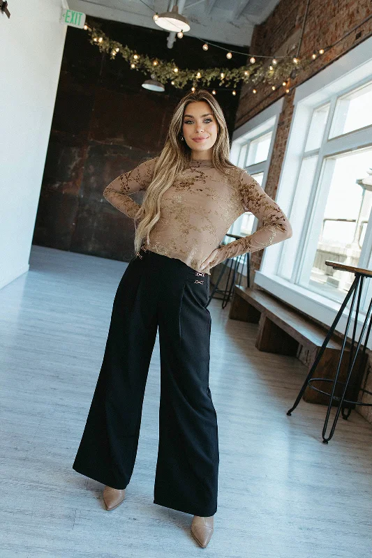 After Dark Pleated Pants