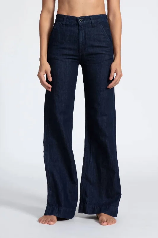 Denim Trouser Jean In Indigo