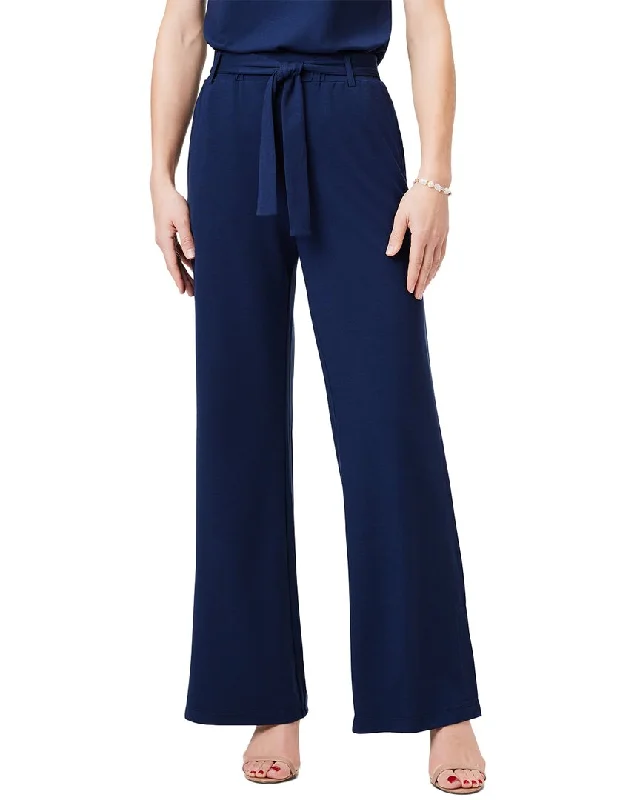 NIC+ZOE Wide Leg Polished Jersey Pant