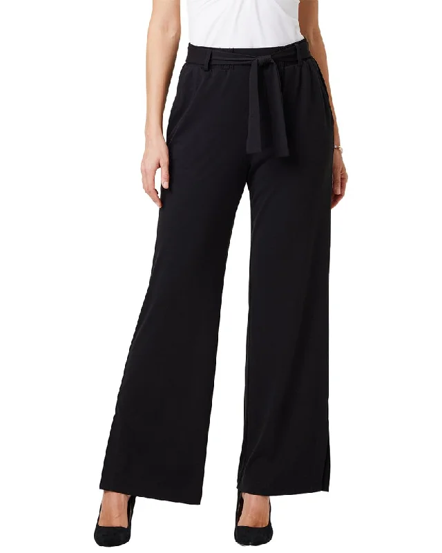 NIC+ZOE Wide Leg Polished Jersey Pant