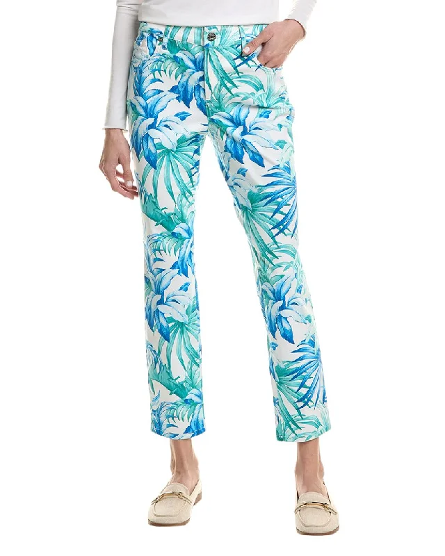 Tommy Bahama Legendary Leaves High-Rise Ankle Pant